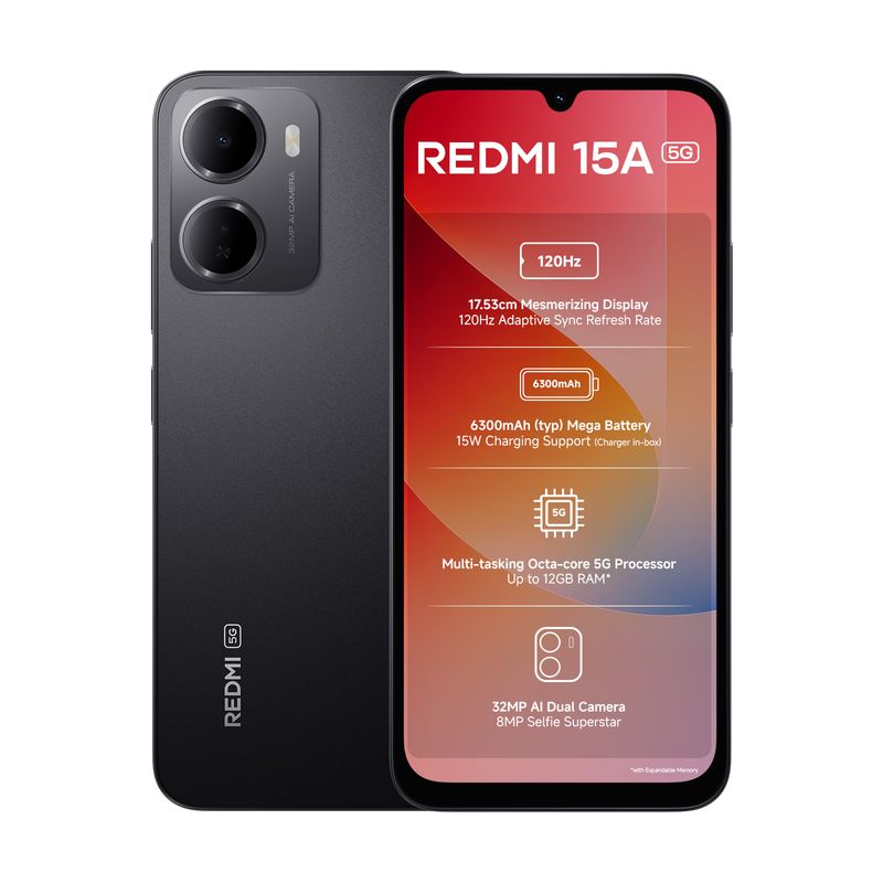 Смартфон Redmi 15A 5G Смартфон Redmi 15A 5G